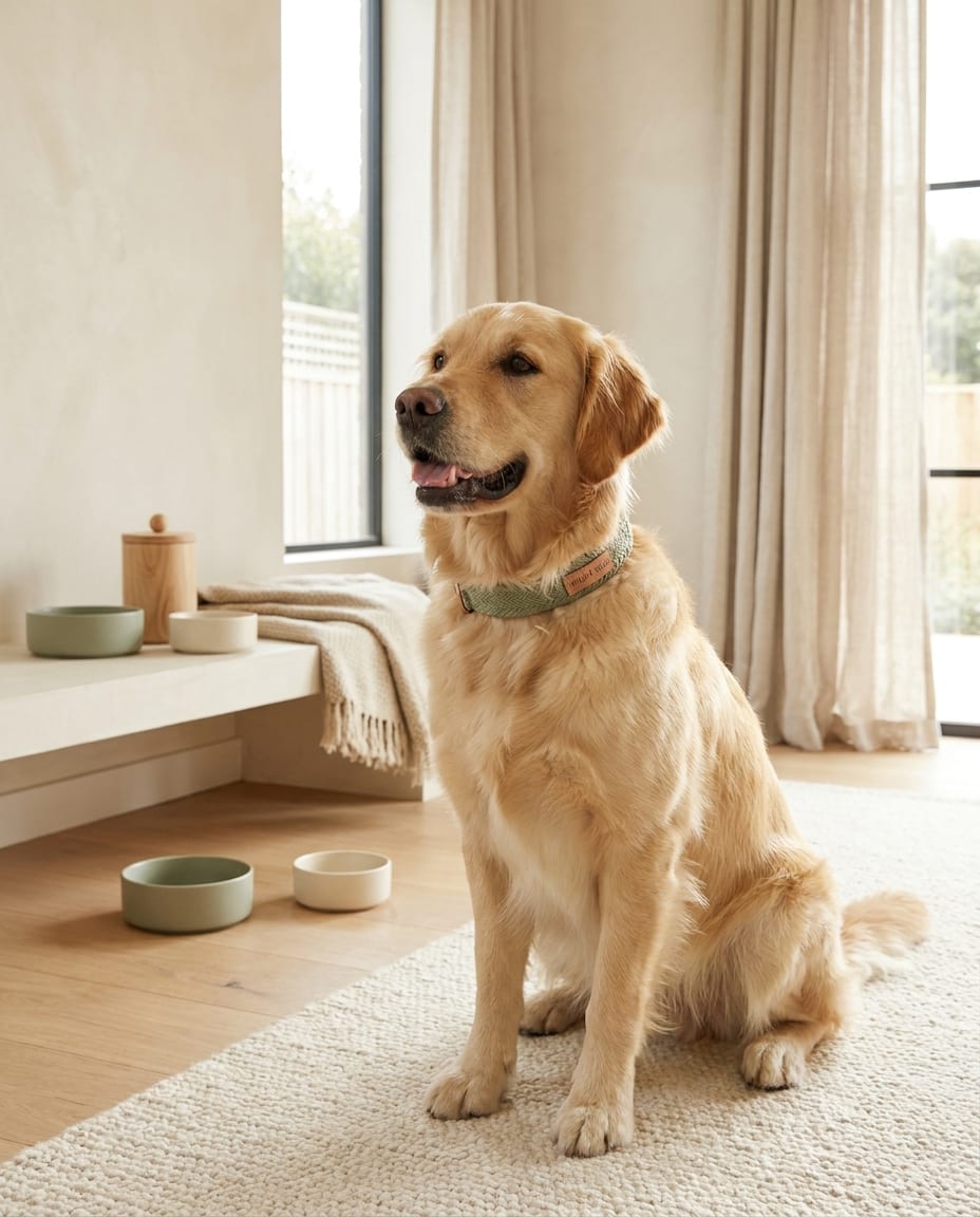 A healthy, happy dog