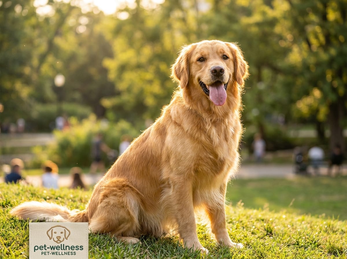 A healthy, happy dog