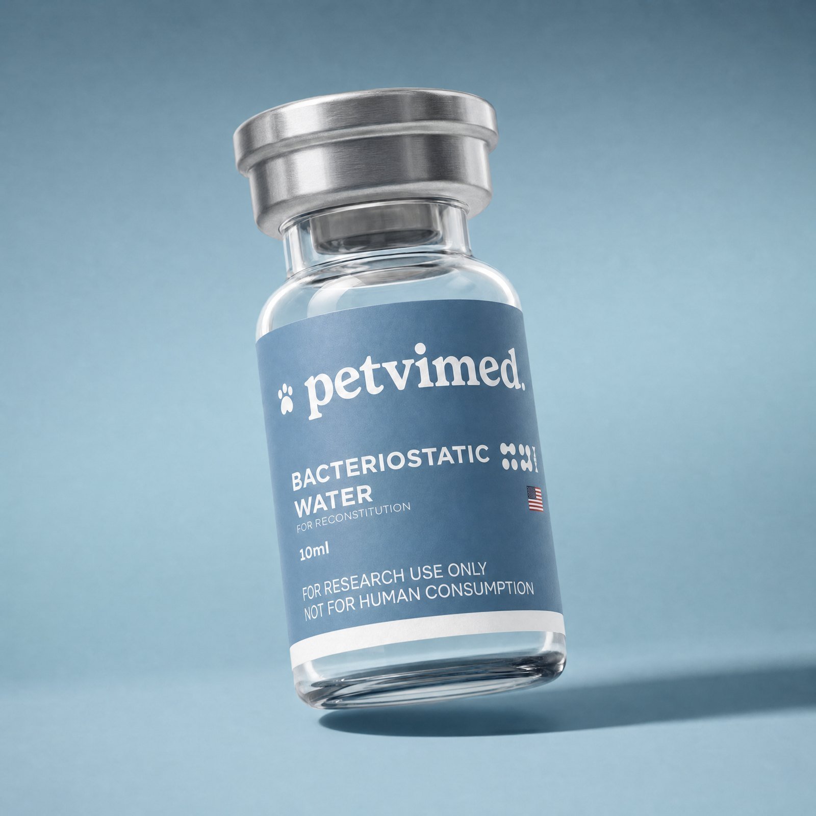 PetViMed Bacteriostatic Water vial